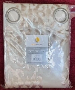  Mirage Knitted Blackout  Grommet  Curtain  - Picture 1 of 1