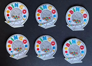 Lote de 6 parches de bingo de Girl Scouts sin usar - Imagen 1 de 5