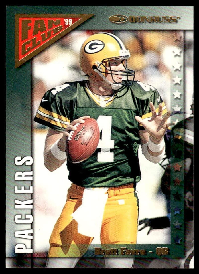 1999 Donruss #FC4 Brett Favre FOOTBALL Green Bay Packers - Image 1 of 2