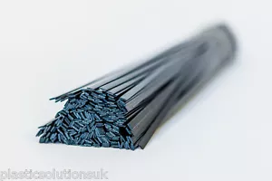 PA Plastic welding rods (6mm) black, pack of 20 pcs /flat strips/ - Picture 1 of 1