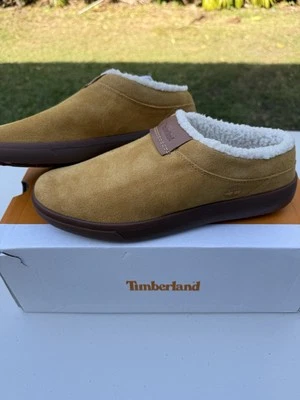 Size 8 - Timberland Ashwood Park Slipper - Wheat Suede - Mens Brand New in Box - Image 1 of 4