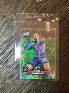 XAVI SIMONS 2024 TOPPS STADIUM CLUB CHROME GREEN REFRACTOR /125 #20 - Picture 1 of 2