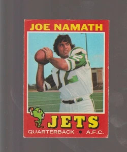 1971 Topps - Joe Namath #250 - Picture 1 of 2
