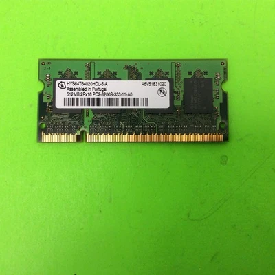 Infineon HYS64T64020HDL-5-A 512MB DDR2-400 (PC2-3200) PC2-3200S RAM Memory - Image 1 of 2