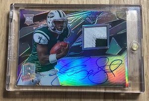 Geno Smith 05/99 Rookie Autograph Relic 2013 Panini Spectra #211  Jets /99 RC - Picture 1 of 5