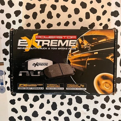 Pastillas de freno traseras Powerstop Z36-1707 Z36 para camioneta y remolque para Silverado Sierra 1500 Foto 1 de 4