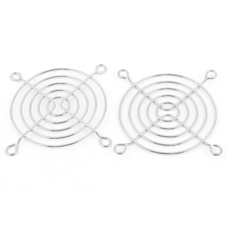 2pcs fil doigts Protéger Grille 70mm Ventilateur refroidissement PC Ordinateur - Photo 1/1
