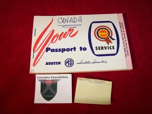 BMC Passport To Service Brochure Pub. No. NIV 1966/1 - Picture 1 of 3