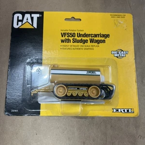  Ertl scala 1/64 Caterpillar VFS50 carro sottocarro 2324EO C&J fattoria danneggiato  - Foto 1 di 4