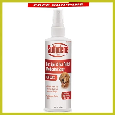 Sulfodene 8oz Itch Relief Spray for Dogs - Anti-itch & Moisturizing Solution - Image 1 of 4