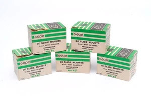 GEPE 6901 Antinewton 2x2" 40x40 mm Slide mounts, 2mm thick, 100 Slides, 5x boxes - Picture 1 of 4