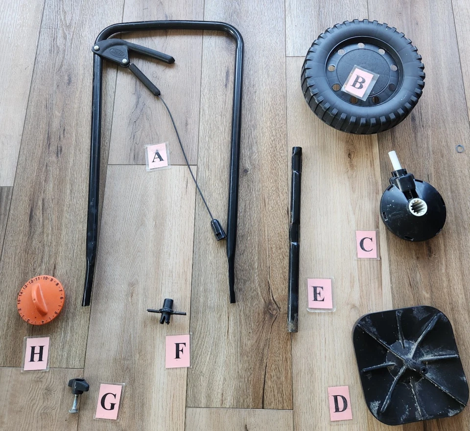 Piezas de repuesto para esparcidor de difusión básico Scotts verde (L) Foto 1 de 1