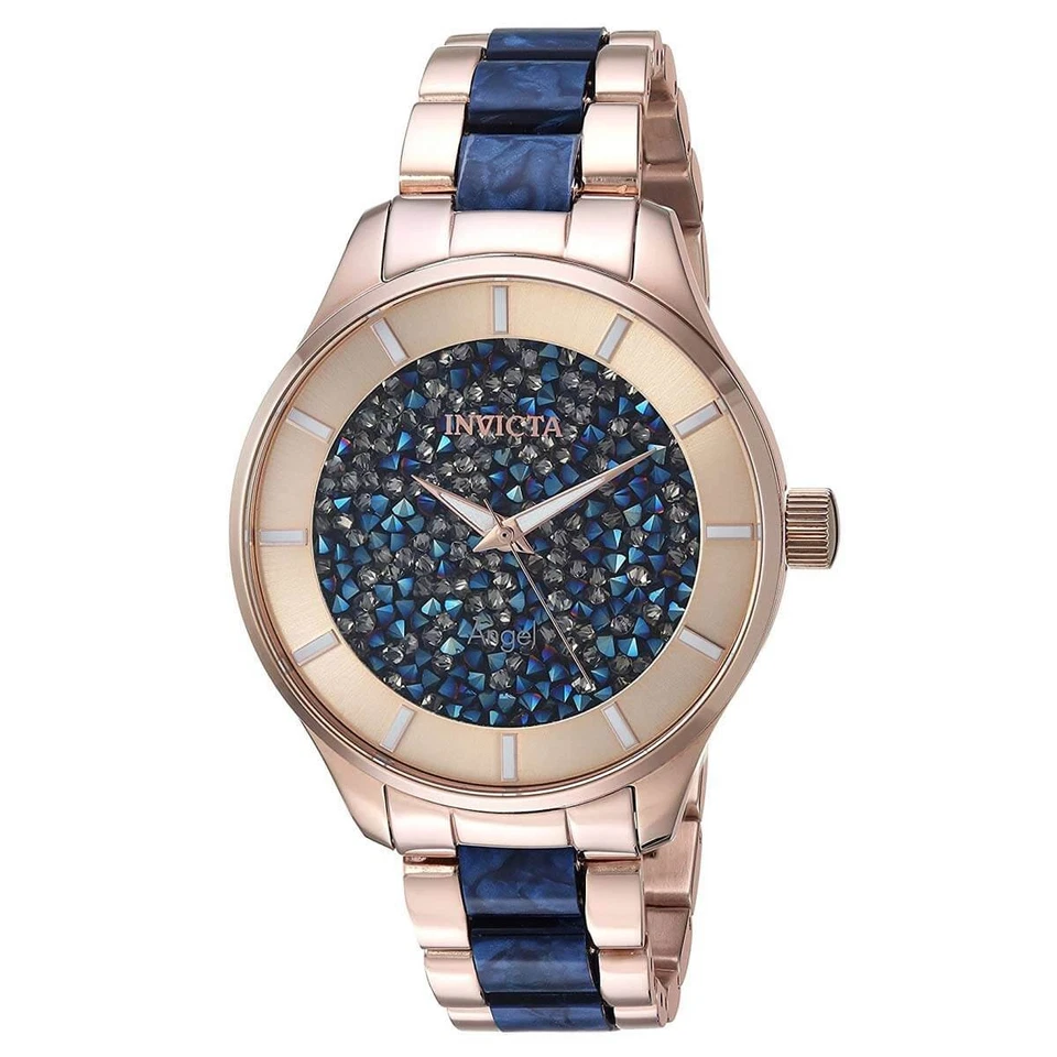 Invicta 24662 Womens Angel Quartz Stainless Steel Casual Watch Color Two Tone