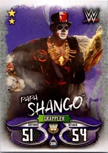 2018 Topps Slam Attax WWE Live #303 Papa Shango - Picture 1 of 2