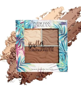 Butter Bronzer Contour Palette, Light/Medium, 0.48 Ounce (Pack of 1) - Picture 1 of 7