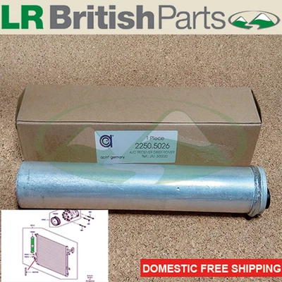 LAND ROVER SECADOR COMPRESSOR DE AR RANGE ROVER LR3 LR4 SPORT JRJ500020 ACM - Imagem 1 de 4