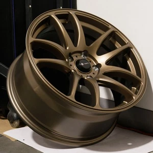 19x9.5 Bronze Wheels Vors TR4 5x115 35 (Set of 4) 73.1 - Picture 1 of 7