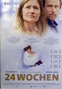 24 Wochen - Bjarne Mädel - Julia Jentsch - Filmposter A3 29x42cm gerollt - Picture 1 of 1