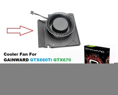 Cooling Fan For Gainward GTX660Ti GTX670 GTX970 GTX 970 660Ti 670  PLB06625B12HH - Image 1 of 4