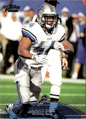 2011 Topps Prime Jahvid Best Detroit Lions #81 - Image 1 of 2