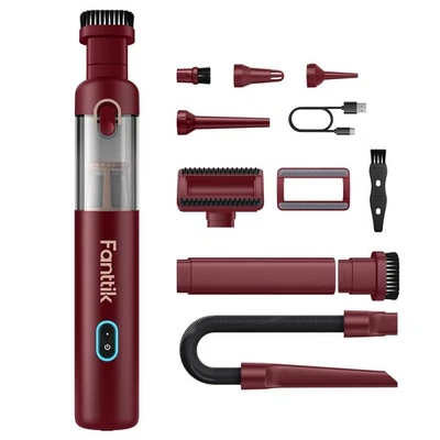Slim V8 APEX Car Vacuum, 4-in-1 Portable Mini Cordless Vacuum with 19000pa Su... - Image 1 of 4