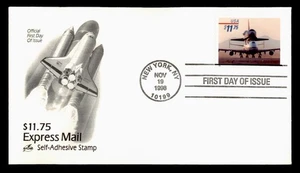 DR WHO 1998 FDC $11.75 EXPRESS MAIL SPACE SHUTTLE w3686 - Picture 1 of 2