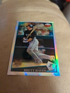 2009 Topps Update Chrome Rookie Refractors Baseball Card #CHR21 Brett Hayes