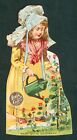 1900s  NURSERY RYHMES Die Cut PAPER DOLL Lion COFFEE K32 Stand Up MARY QUITE CON