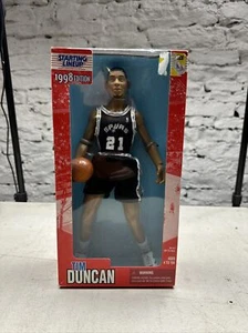 1998 Edition San Antonio Spurs Tim Duncan 12 Inch Starting Lineup Figure ROOKIE - Picture 1 of 2