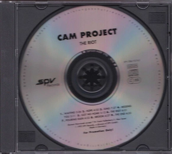 CAM PROJECT / THE RIOT - PROMO CD 1993 - Bild 1 von 1