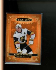 2022-23 Upper Deck Stature Orange Rookie RC Kaedan Korczak #d 23/45 #108