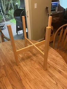 Wood Stand For Plants - Picture 1 of 7