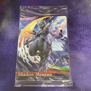 SHADOW MEWTWO CARD AMIIBO US EDITION POKKEN POKEMON Unopened New - Picture 1 of 2