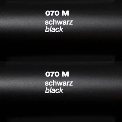 (5,1€/m²) Plotterfolie ORACAL 631 Schwarz matt 5m x 31cm schwarz 070 Klebe-Folie