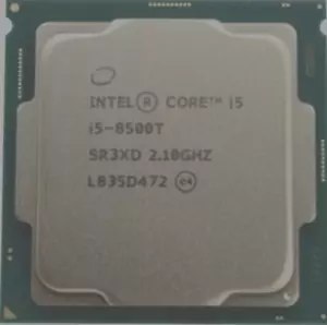 Intel Core i5-8500 T / 6 x 2,10GHz / 9MB / 8GT/s LGA 1151 Prozessor - Bild 1 von 2