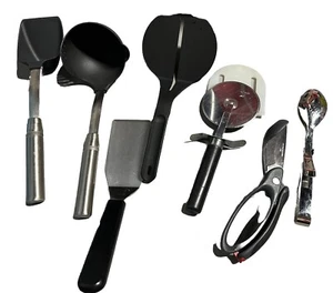 Pampered Chef Set 7 Teile Salatschere, Pizzaschneider, Schöpfkelle, Servierer & mehr_FC - Bild 1 von 10