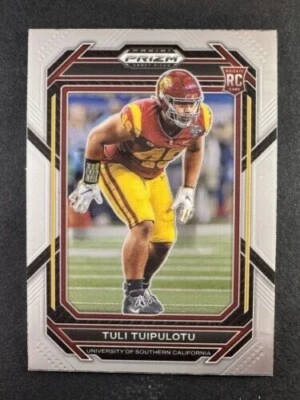 2023 Panini Prizm Draft Picks #171 Tuli Tuipulotu Rookie Card - Image 1 of 2