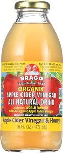 Bragg Organic Apple Cider Vinegar Drink, Apple Cider Vinegar & Honey, 16 Ounce - Picture 1 of 5