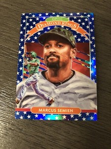 2020 Donruss Optic-Marcus Semien Diamond Kings #10-Spirit Of 76 #2/76-Mint