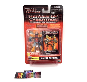 Hasbro Transformers Heroes Of Cybertron OMEGA SUPREME Generation One Collection - Picture 1 of 9