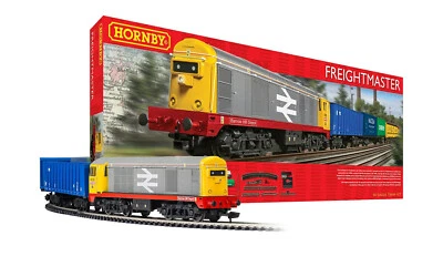 HORNBY R1272M Freightmaster BR Class 20 Diesel Train Starter Set - OO GAUGE DCC - Image 1 of 4