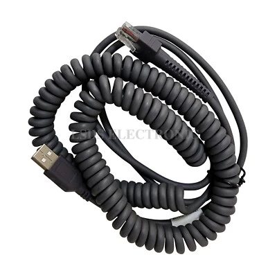 USB Cable for Symbol Barcode Scanner ls2208 ls4208 15ft CBA-U09-C15ZAR - Image 1 of 4