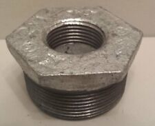 GALVANISED MALLEABLE IRON REDUCING BUSH BSPT - LOADS OF SIZE OPTIONS