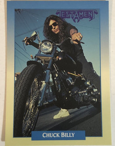 Chuck Billy Testament Rock Cards Trading Cards #137