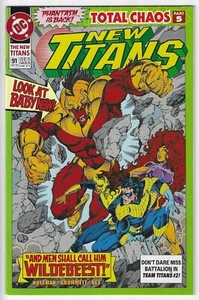 NEW TITANS #91 (1988) NEAR MINT- 9.2 - Picture 1 of 2