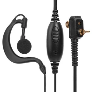 1 Pin G-Shape 2.5mm Earpiece Headset PTT Mic Earhook for Motorola MTH600 MTH650 - Zdjęcie 1 z 12