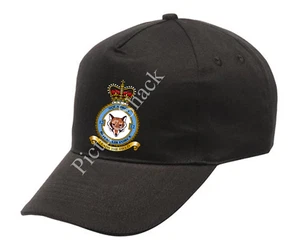 RAF 12 SQUADRON CREST PRINTED ON A BASEBALL CAP. ONE SIZE WITH ADJUSTABLE STRAP - Picture 1 of 2