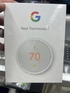 Nest Thermostat E Programmable Smart Thermostat - White (T4000ES) - Picture 1 of 6