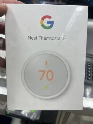 Nest Thermostat E Programmable Smart Thermostat - White (T4000ES) - Image 1 of 4