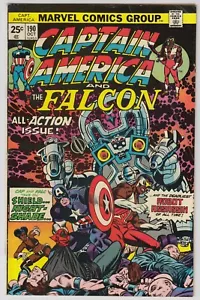 Captain America #190 NIGHT SHADOW ROBOT ASSASSIN MARVEL COMICS OKTOBER 1975 SEHR GUTER ZUSTAND - Bild 1 von 2